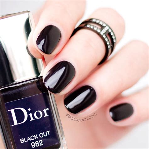 dior black out nail|Dior manicure essentials.